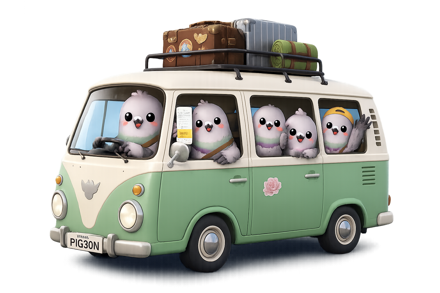Peaceful Journey family travel visual